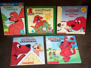 Clifford The Big Red Dog Books Set of 5