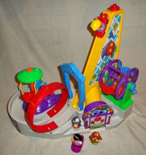  Price Little People Fun Park Roller Coaster Ferris Wheel and More