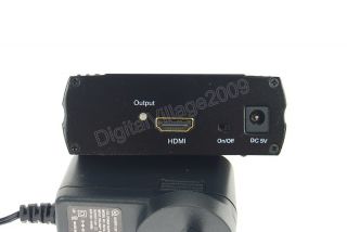 Component RGB YPbPr SPDIF Audio Coax to HDMI Converter