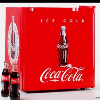 Nostalgia Electrics Coca Cola Series 1.7 Cubic Foot Mini Fridge