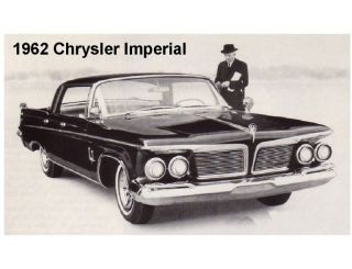  1962 Chrysler Imperial Crown Auto Magnet
