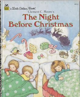 The Night Before Christmas A Little Golden Book 1987 0307045501