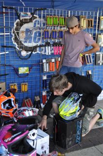 Weve got a fully stocked trade stand filled with BMX kit including