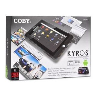 Coby Electronics MID7015B 4G 7 Android 2 3 Touchscreen Tablet MicroSD