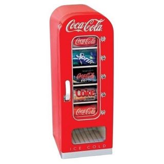 New Coca Cola Coke Small Mini Fridge Vending Machine