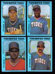 1985 TCMA Tidewater Tides Team Complete Set Len Dykstra