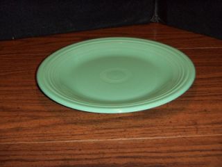 Homer Laughlin Fiesta Ware 10 1/2 Dinner Plate/Sea Mist Green