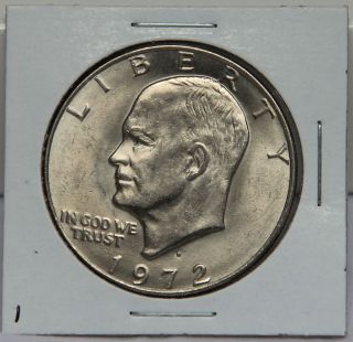 1972 D Eisenhower Dollar Coin Ike