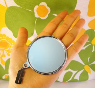 Clinique Cosmetics Makeup Mirror w Pouch Mini Size