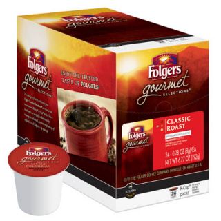  packs 96 ct 159 folgers gourmet selections classic roast coffee now