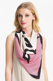 kate spade new york pop silk scarf