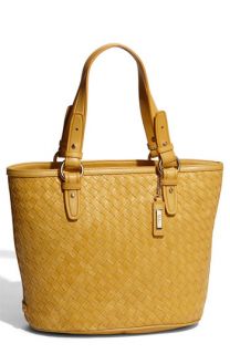 Cole Haan Heritage Weave   Small Logan Leather Tote