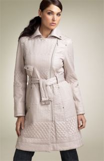 Kenneth Cole Reaction Quilted Trench