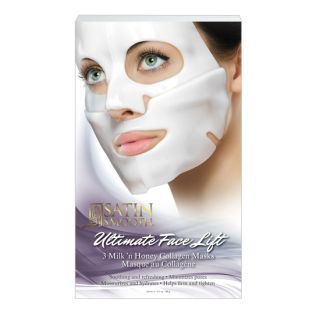 Satin Smooth Ultimate Collagen Face Lift Masks 3 NEW PRODUCT