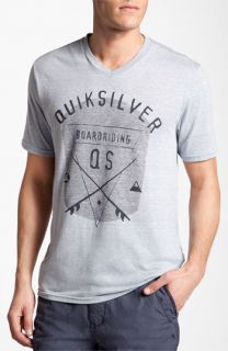 Quiksilver Pyramid Scheme Graphic V Neck T Shirt