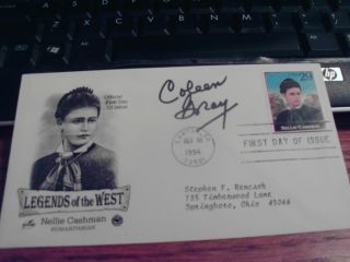 Coleen Gray Red River Acted with John Wayne Signed Autographed FDC