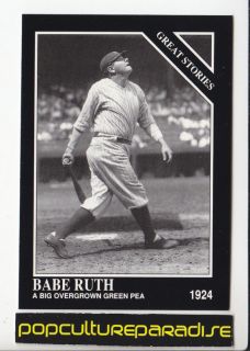 Babe Ruth Baseball 1992 Conlon Collection Card 426