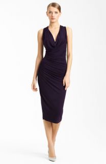 Donna Karan Collection Ruched Jersey Dress