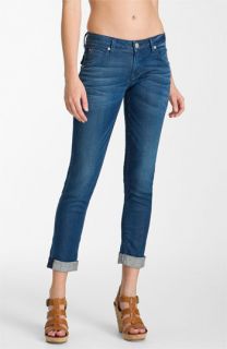 Hudson Jeans Bacara Crop Straight Leg Jeans (Bermuda)