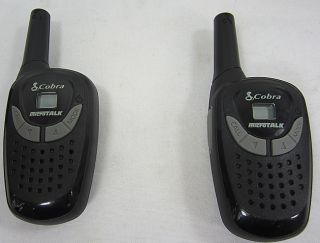 Cobra Micro Talk Walkie Talkies with Charger and Chargeable Batteries
