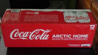 Discontinued Coca Cola White Can 12 Pack Unopened Brand New Rare