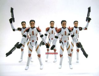  Clone Wars Clone Trooper Commander Cody 3 75 Action Figure Set