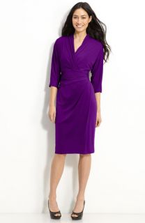 Suzi Chin for Maggy Boutique Faux Wrap Jersey Dress