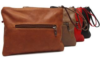 Floto Italian Leather Roma Clutch Ladies Handbag Purse