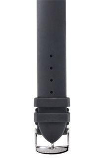 Philip Stein® 20mm Black Rubber Watch Strap