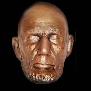 ABRAHAM LINCOLN Life Mask Clark Mills Full Head 1865 in Light Weight