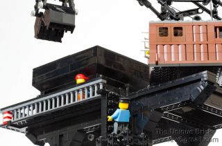  Train Rotating Coal Loader  Instructions Manual [city town creator