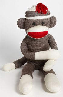 Schylling Jumbo Sock Monkey Stuffed Animal