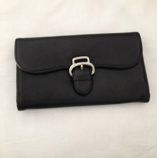  Cole Haan Black Leather Wallet