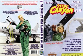 All New Steve Canyon TV Vol 2 DVD Features 2nd 12 Shows