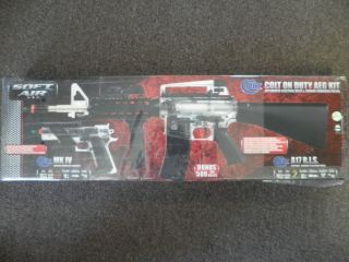 NEW COLT ON DUTY AEG KIT SOFT AIR RIFLE AND MK IV PISTOL new never