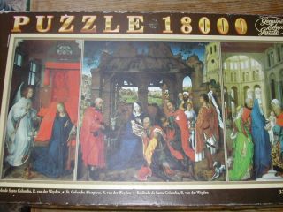 18000 Puzzle Van Der Weyden St Columba Educa SEALED Complete Giant