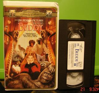 Tristar Family Collection BUDDY Vhs Video Rene Russo Jim Henson