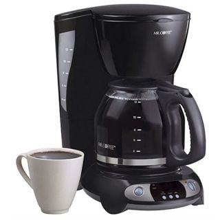 Mr Coffee TFX23 12 Cup Programmable Black Coffee Maker