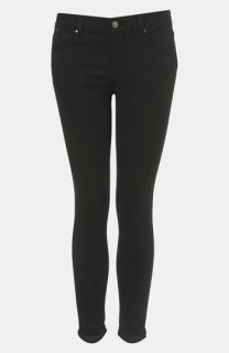 Topshop Leigh Skinny Jeans (Black)