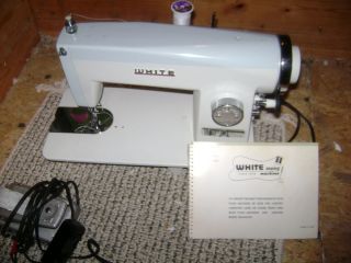White Industrial Sewing Machine