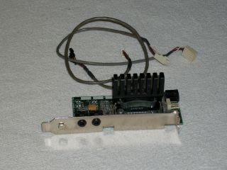 Ensoniq PC Board Audio Paddle Card PCI Sound Amplified Card 5183 3643