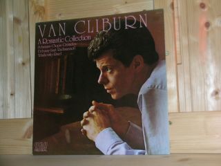 Van Cliburn A Romantic Collection Piano Recital RCA US LP ARL1 1176