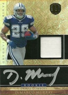 2011 Panini Gold Standard DeMarco Murray Autograph Material RC
