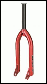 New Colony Official V4 BMX Bike Fork 14mm Candy Red