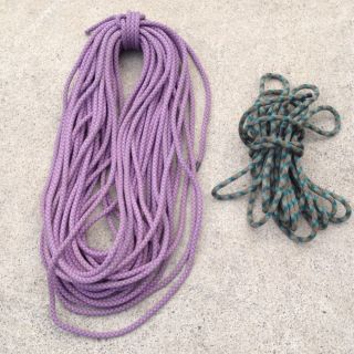 Rock Climbing Rope Used Repelling 