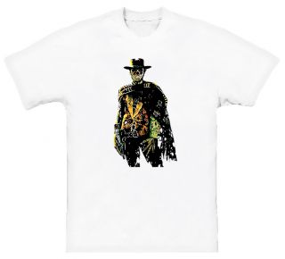Zombie Clint Eastwood Spaghetti Western Movie T Shirt