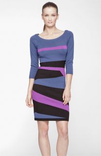 Marc New York by Andrew Marc Abstract Print Sweater Dress