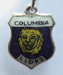 Columbia Icefields Canada 5 Silver Travel Shield Charm
