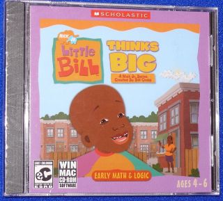Little Bill Computer Game Software Cosby Nick Jr New