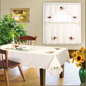   Dining Tablecloth 60 x84 Beige Red apple Design table cloth cover